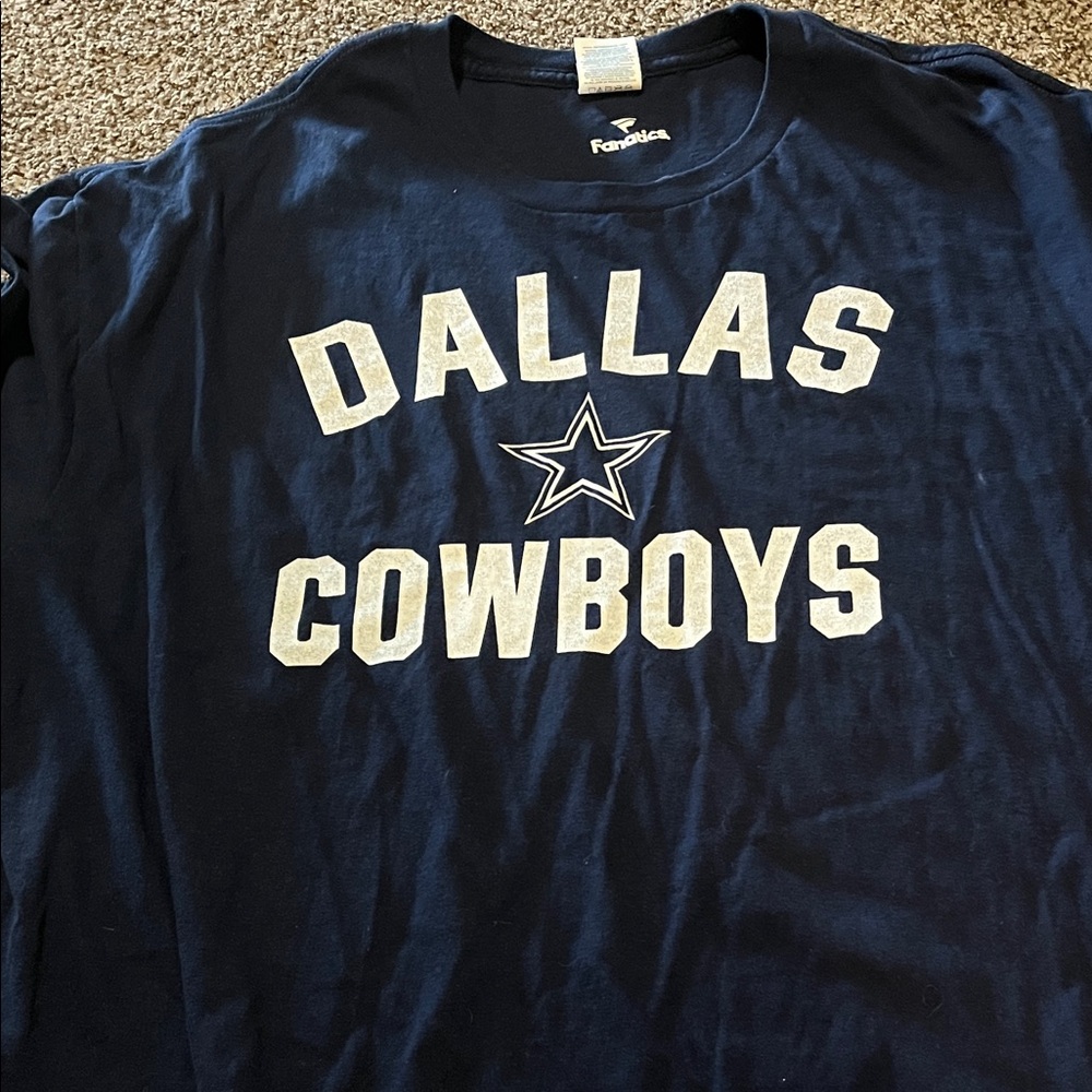 Fanatics Dallas Cowboys Navy Tee